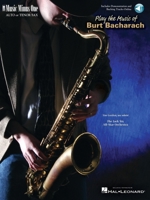 Music Minus One Alto/Tenor Sax - Play the Music of Burt Bacharach 1596156244 Book Cover