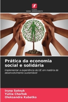 Prática da economia social e solidária (Portuguese Edition) 6208072875 Book Cover