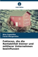 Faktoren, die die Rentabilität kleiner und mittlerer Unternehmen beeinflussen 6209159737 Book Cover