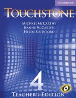 Touchstone Teacher's Edition 4 with Audio CD (Touchstone) 1107681510 Book Cover