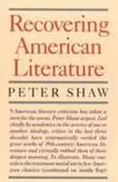 Recovering American Literature 1566630959 Book Cover