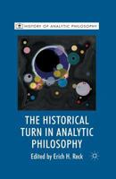 The Historical Turn in Analytic Philosophy 0230201539 Book Cover