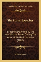 The Porter Speeches 053088464X Book Cover