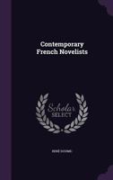 Contemporary French Novelists 1358584052 Book Cover