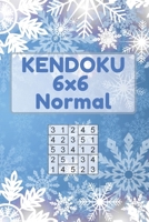 Kendoku 6x6 Normal: 180 6x6 Easy Level Puzzles in Travel Format Book (Christmas Edition Cover) 1672281504 Book Cover