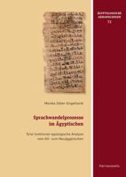 Sprachwandelprozesse Im Agyptischen: Eine Funktional-Typologische Analyse Vom Alt- Zum Neuagyptischen 3447105496 Book Cover