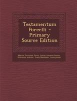 Testamentum Porcelli 1016718470 Book Cover
