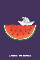 Carnet de Notes: Past�que dans l'espace A5 lign� - 120 pages pour les gens � la mode (violet) 1688047026 Book Cover