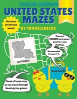Stateline Labyrinths: United States Mazes - Medium/Ages 7-9 B0C91HC9NY Book Cover