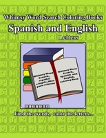 Whimsy Word Search, Spanish and English, Coloring Book 1070678457 Book Cover