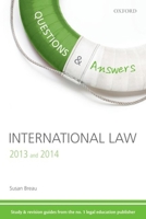 International Law 2013 and 2014 0199661960 Book Cover