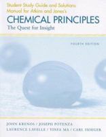 Chemical Principles: Study Guide and Solutions Manual 1429231351 Book Cover
