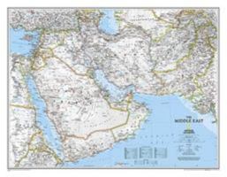Afghanistan, Pakistan, and the Middle East Wall Map 0792281144 Book Cover