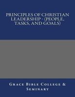 Principles of Christian Leadership - 1975913167 Book Cover