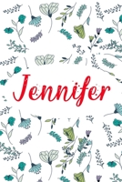 Jennifer: ⭐ 6x9 Lined notebook Journal 120 pages Personalized Gift for Jennifer Perfect for Gift Colleague, Friends, Mom, GF Gift for Valentine's Day Present Birthday It'sJennifer Thing You Wouldn't U 1661869335 Book Cover