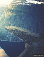 Agenda anual 2020: Agenda anual para 2020, 12 meses, agenda de 52 semanas  con tareas y metas; formato A4+; motivo: Felsvorsprung (Spanish Edition) 1698516126 Book Cover