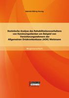 Statistische Analyse Des Rehabilitationsverhaltens Von Karzinompatienten 3656623511 Book Cover