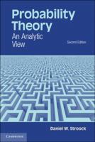 Probability Theory, an Analytic View 0521761581 Book Cover