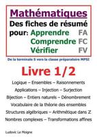 Mathématiques terminale S vers mpsi: Des fiches pour apprendre comprendre et vérifier 2322096121 Book Cover