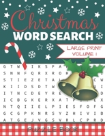 Christmas Word Search: Puzzle Book Large Print | 40 Christmas Puzzles & Xmas Activity Games (Edition/Volume 1) 1670413403 Book Cover