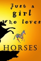 Just a Girl Who Loves Horses: Just A Girl Who Loves Pandas: lined blushnotes Notebook, Diary, Journal or Planner | Size 6 x 9 | 110 lined Pages | ... Journaling, Calligraphy and Hand Lettering 167591771X Book Cover