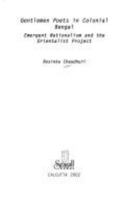 Gentlemen Poets in Colonial Bengal: Emergent Nationalism and the Orientalist Project 8170461855 Book Cover