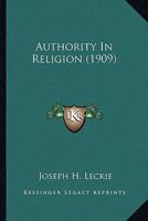 Authority in Religion 053082874X Book Cover