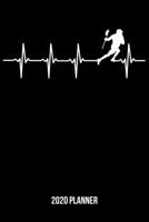 2020 Planner: Lacrosse Heartbeat Weekly & Monthly Planner 2020 - 52 Week Calendar 6 x 9 Organizer - Gift for Lacrosse Players 1705740693 Book Cover