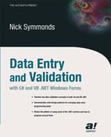 Data Entry and Validation with C# and VB. NET Windows Forms 1590591089 Book Cover