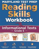 MARYLAND TEST PREP Reading Skills Workbook Informational Texts Grade 5: Preparation for the MCAP English Language Arts Assessments B08423GBN2 Book Cover