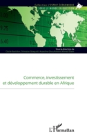 Commerce, investissement et développement durable en Afrique (L'Esprit Économique) (French Edition) 2343122741 Book Cover