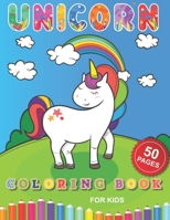 Unicorn Coloring Book: Color Unicorn B08M7J3Y9X Book Cover