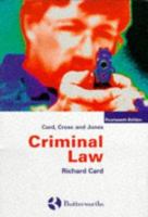 Criminal Law 0406895902 Book Cover