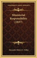 Ministerial Responsibility 1120328136 Book Cover