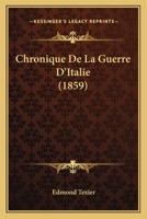 Chronique de La Guerre D'Italie 1246487721 Book Cover