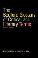 The Bedford Glossary of Critical and Literary Terms 0312115601 Book Cover