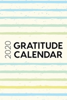 2020 Gratitude Calendar: 365 Days Dated Gratitude Journal For A Thankful New Year - Pastel Yellow Ombre 1702434273 Book Cover