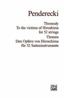 Threnody: Miniature Score, Miniature Score 0769257739 Book Cover