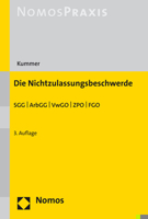 Die Nichtzulassungsbeschwerde: Sgg - Arbgg - Vwgo - Zpo - Fgo 3848738422 Book Cover