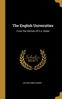 The English Universities 1012511936 Book Cover