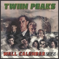 TWIIN PEAKS Wall Calendar 2021: 16 MONTHS 8.5 x 8.5 inch GLOSSY FINISH B08R2LGH89 Book Cover