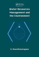 Water Resources Managment and the Environment (Hbk) 9058093220 Book Cover