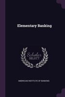 Elementary Banking 1377830055 Book Cover