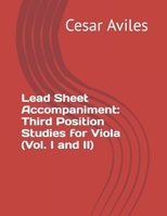 Lead Sheet Accompaniment: Third Position Studies for Viola (Vol. I and II) B09L9WXGBX Book Cover