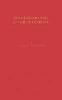 Congressional Apportionment.: (The Institute for Government Research of the Brookings Institution. Studies in Administration) 0837174864 Book Cover