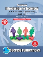Introduction to Sociology(F.Y.B.A, Sem.-I) SPPU-Text(English) 8197236844 Book Cover