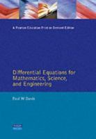 Differential Equations For Mathematics, Science And Engineering 0132112361 Book Cover
