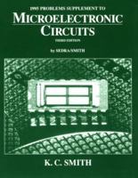 1995 Problems Supplement to Microelectronic Circuits 019510367X Book Cover
