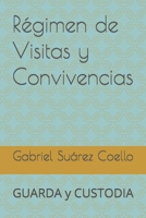 Régimen de Visitas y Convivencias: GUARDA y CUSTODIA (Spanish Edition) B0CK9PJPQN Book Cover