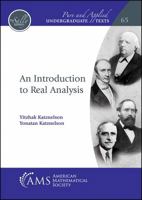 An Introduction to Real Analysis 1470474212 Book Cover
